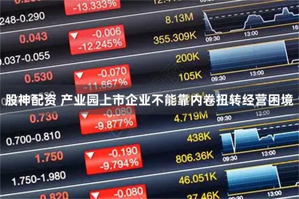 股神配资 产业园上市企业不能靠内卷扭转经营困境
